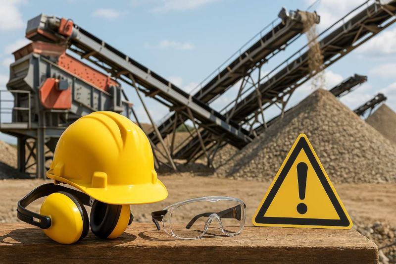 Sicurezza negli impianti di frantumazione e vagliatura: normative e buone pratiche